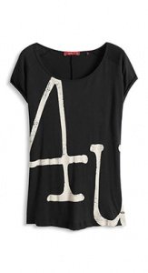 Lockeres Baumwoll T-Shirt