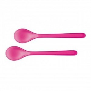 Löffel Rio 2er Set transparent pink