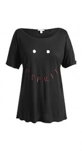 Logo-Shirt aus Viskose