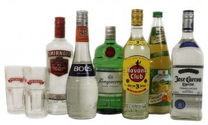 Long Island Ice Tea Cocktail Set