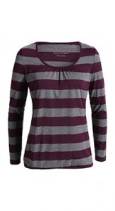 Longsleeve aus Viskose-Mix