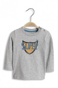 Longsleeve mit Front- und Rücken-Print