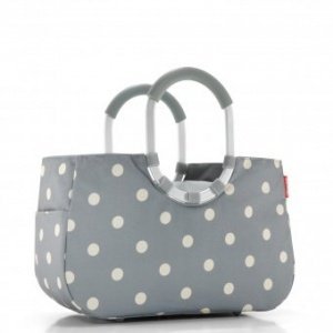 Loopshopper M grey dots