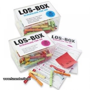 Los Kiste mit Glückslosen für Sie oder I