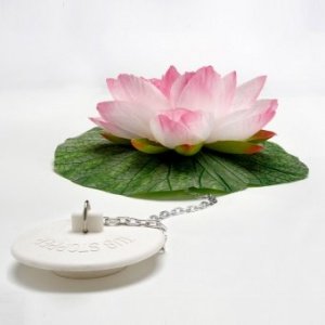 Lotus Bath Plug rosa