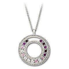 Lovely Crystals Magenta Anhänger