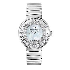 Lovely Crystals - white, metal