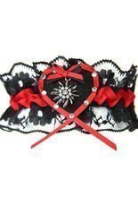 Loverli Trachten Deluxe Fussband Edelwei