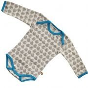 loud + proud - Langarm Body Vogel hellgr