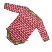 loud + proud - Langarm Body Wal pink, kb