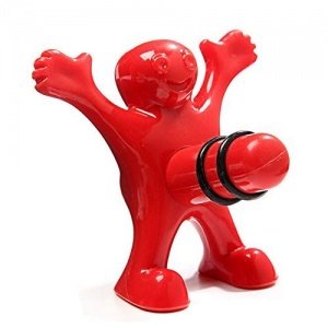 lsv-8 Premium rot Sir Perky Novelty Wein Flasche Stopper