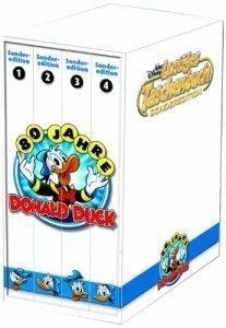 LTB Sondereditionsbox 80 Jahre Donald Duck: Box mit 4 LTB Sonderbänden