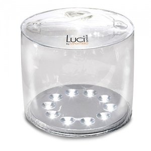 Luci Lux Outdoor Solar betriebene aufblasbare Solar Laterne für Haus, Garten oder Unterwegs