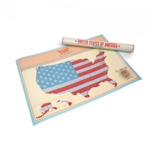 Luckies LUKUS Rubbel-USA-Karte