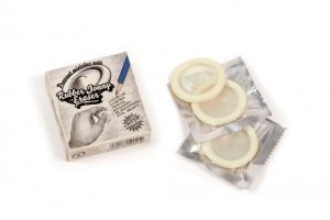 Luckies Rubber Jonny Radierer in Kondomform