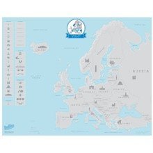 Luckies - Scratch Map Europa