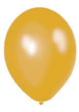 Luftballons glänzend gold 8 St.