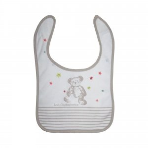 Lulu Castagnet Lätzchen grau