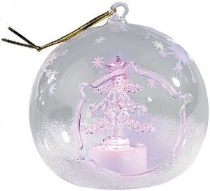 Lunartec LED-Glas-Ornamente