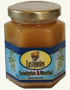 Lustgardens Honig Eukalyptus & Menthol, 