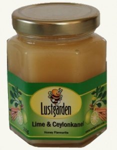 Lustgardens Honig Lime & Ceylonzimt, 250