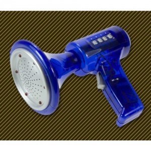 Lustiger Stimmenverzerrer - blau