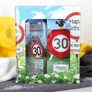 Lustiges Bad Geschenkset zum 30. Geburts