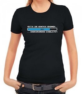 T-Shirt Kritik zur Kenntnis genommen