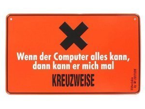 Lustiges Geschenk Funschild -Wenn der Co