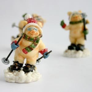 Lustiges Weihnachtsschwein