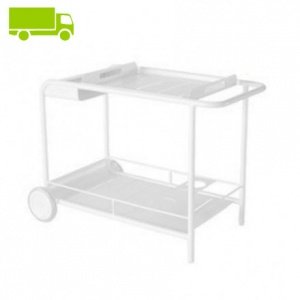 Luxembourg Servierwagen baumwollweiss