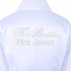 Luxus-Bademantel Hochzeit