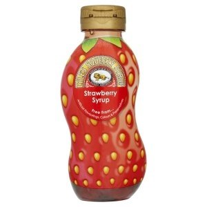 Lyle-s Strawberry Flavour Syrup Squeazy