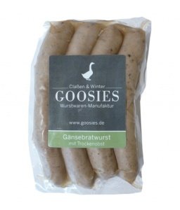 M.Claßen Gänsezucht Goosies Gänsebratwur