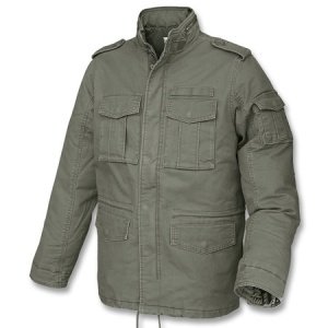 M65 Padded Feldjacke gewaschen oliv