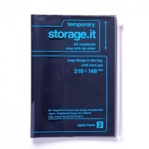 MARK-S storage.it Notizbuch A5 Schwarz-B
