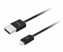 Macally Lightning auf USB Kabel schwarz 