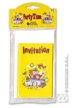 Märchen Einladungskarten 6 Stück