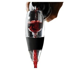 Magic Decanter Weinbelüfter & Standfuß, Premium Wein-Dekantierer mit Venturieffekt (Wine Aerator)