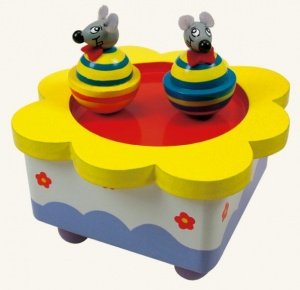 Magic-Mäusetanz von Bino Holzspielzeug