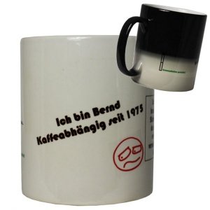 Magic Tasse ´´Kaffeabhängig´´
