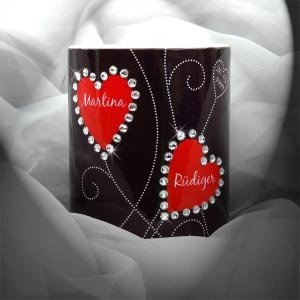 Magictasse mit Swarovski-Kristallen vere