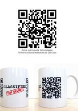 Magische Sprüche Tasse Top Secret Gesche