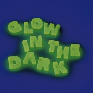 Magnet-Buchstaben, nachtleuchtend