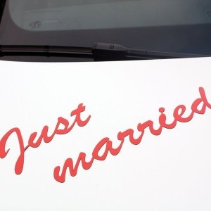 Magnet Just Married, rot