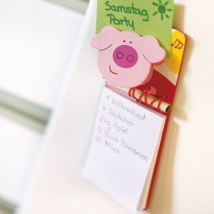 Magnet-Memo "Schwein"