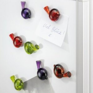 Magnet Pi:p 2er Set himbeer/pflaume