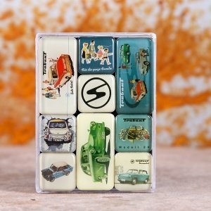Magnet-Set Trabant (9 Stk.)