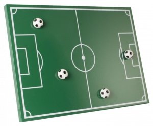 Magnettafel Fußballfeld