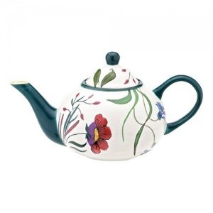 Magu-Cera Keramik Blütenzauber Teekanne 